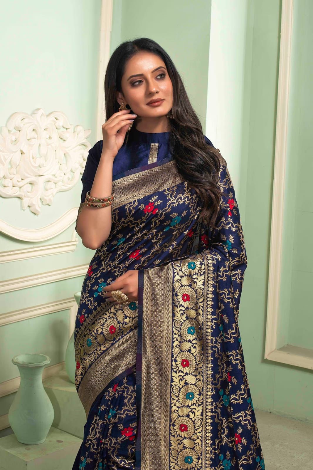 KT 64 Designer Fancy Banarasi Silk Sarees Catalog